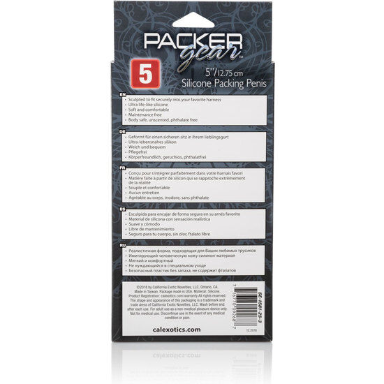 CALEXOTICS - SILIKON-PACKUNG PENIS 12.75 CM KARAMELL – Bild 2