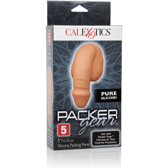 CALEXOTICS - SILIKON-PACKUNG PENIS 12.75 CM KARAMELL – Bild 3