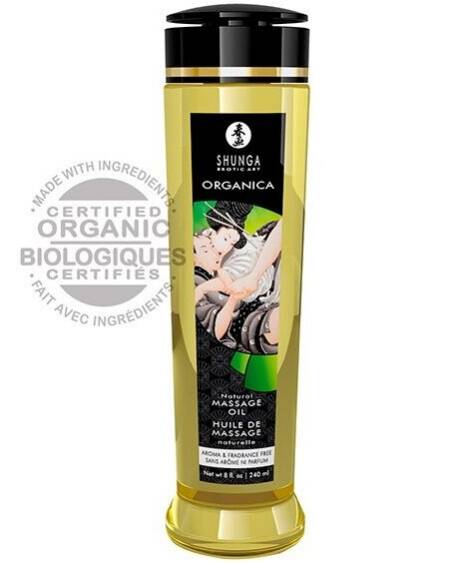 SHUNGA - NATÜRLICHES BIO MASSAGEÖL 240 ML