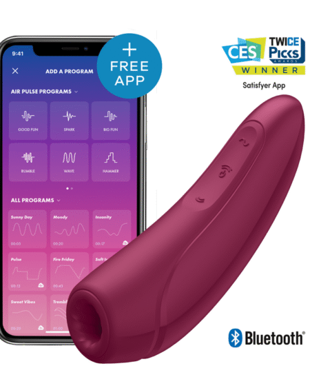 SATISFYER - CURVY 1 + ROT PINK