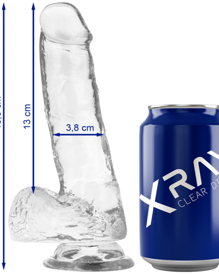 X RAY - KLARER HAHN MIT EIER 18.5 CM -O- 3.8 CM