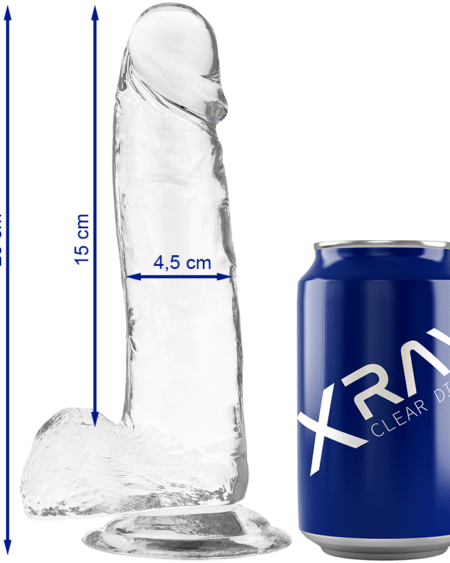 X RAY - KLARER HAHN MIT BLLEN 20 CM -O- 4.5 CM