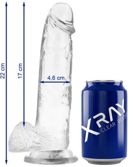 X RAY - KLARER HAHN MIT EIER 22 CM -O- 4.6 CM