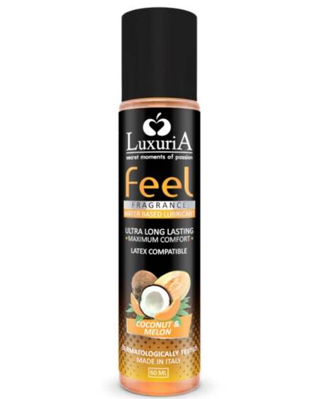INTIMATELINE - LUXURIA FEEL SCHMIERMITTEL AUF WASSERBASIS AUF KOKOSNUSS UND MELONE 60 ML