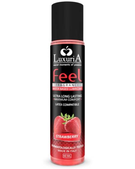INTIMATELINE - LUXURIA FEEL SCHMIERMITTEL AUF WASSERBASIS ERDBEER 60 ML