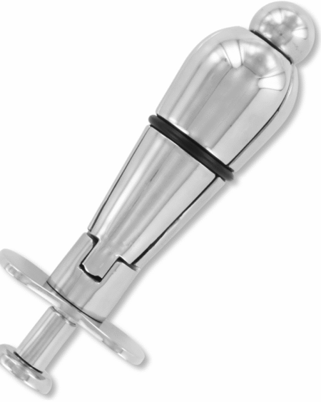 METAL HARD - ANALSTECKER MIT VERRIEGELUNG