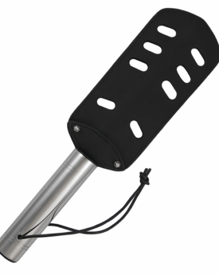 METAL HARD - PADDEL AUS ORIGINALLEDER UND METALL MIT LÖCHERN