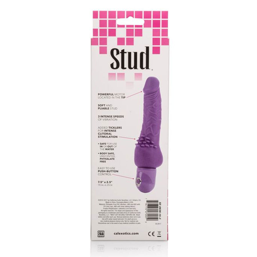 CALEXOTICS - POWER STUD CLITERRIFIC LILA VIBRATOR – Bild 2