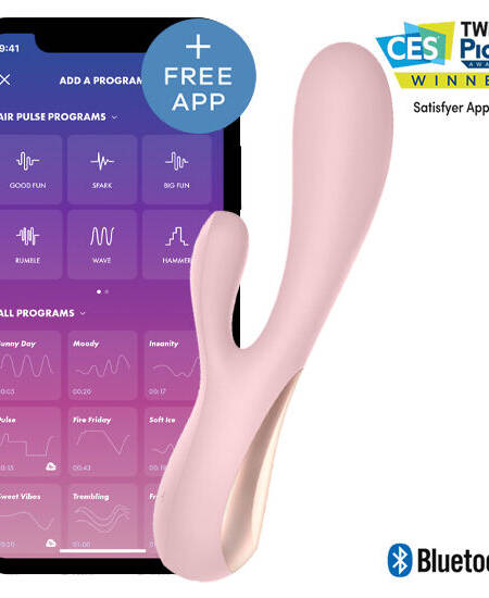 SATISFYER - MONO FLEX ROSA MIT APP