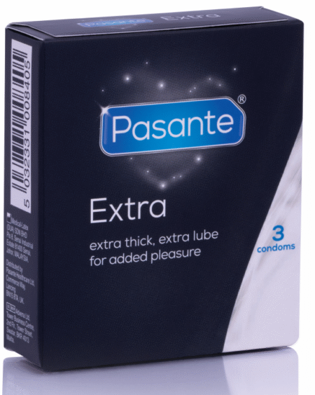 PASANTE - EXTRA-KONDOM EXTRA DICK 3 EINHEITEN