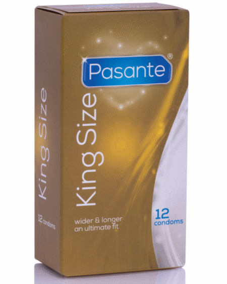 PASANTE - KONDOME KING MS LANG UND BREITE 12 EINHEITEN