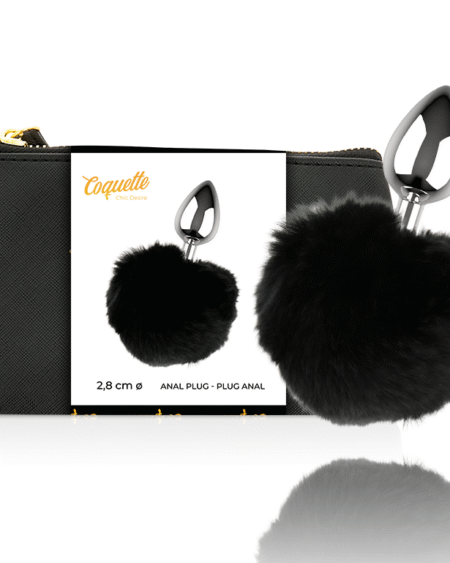 COQUETTE CHIC DESIRE - ANALPLUG METALLGRÖSSE L 2.8 X 4.1 CM