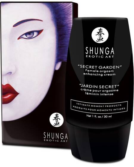 SHUNGA - INTENSIVE WEIBLICHE ORGASMUSCREME SECRET GARDEN
