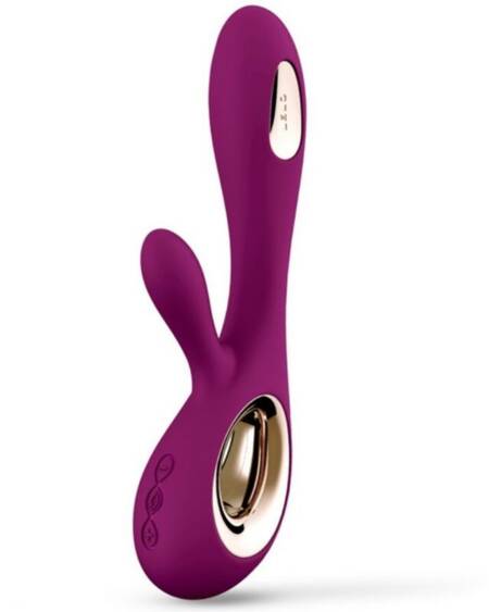 LELO - SORAYA WAVE VIBRATOR RABBIT DEEP ROSE