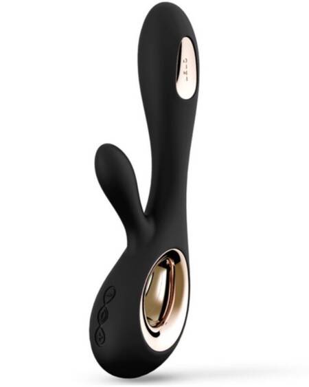 LELO - SORAYA WAVE VIBRATOR KANINCHEN SCHWARZ