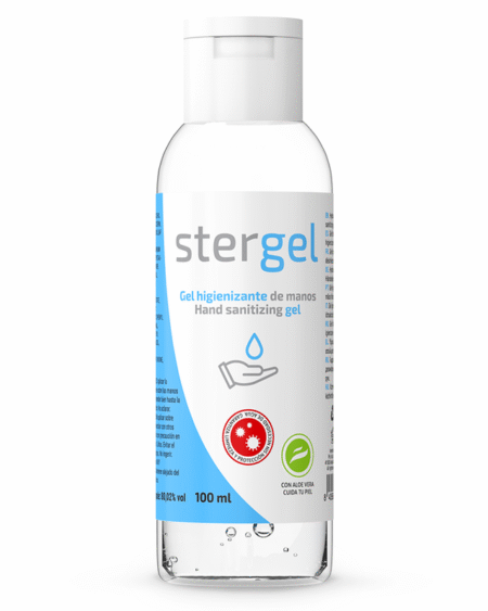 STERGEL - HYDROALKOHOLISCHES HÄNDESANITISIERUNGSGEL ALOE VERA 100ML