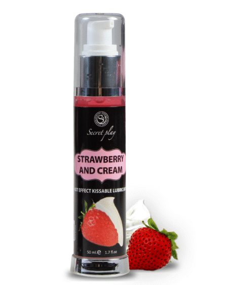 SECRETPLAY - SCHMIERMITTEL 2-1 WÄRMEEFFEKT ERDBEERE & CREME 50 ML