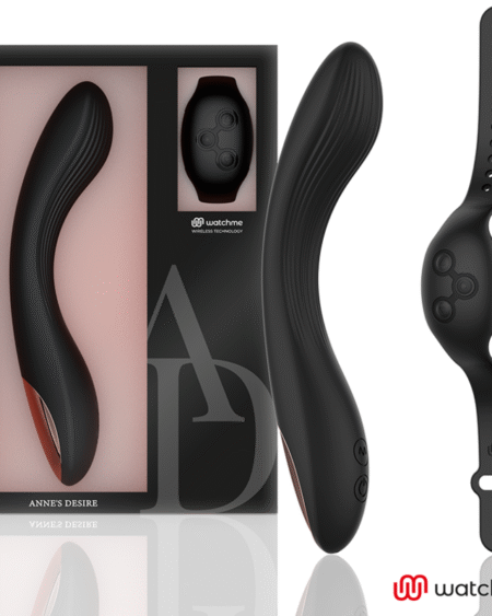 ANNE'S DESIRE - CURVE FERNBEDIENUNGSTECHNOLOGIE EIN WATCHME SCHWARZ