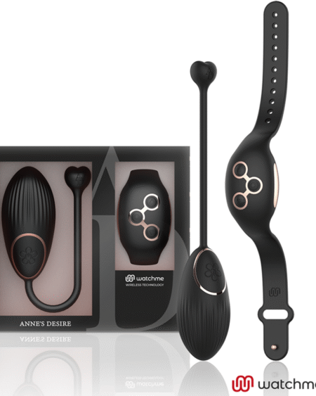 ANNE'S DESIRE - EGG FERNBEDIENUNGSTECHNOLOGIE WATCHME SCHWARZ/GOLD