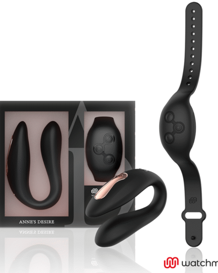 ANNE'S DESIRE - DUAL PLEASURE TECNOLOG A WATCHME BLACK