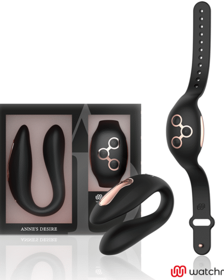 ANNE'S DESIRE - DUAL PLEASURE TECNOLOG A WATCHME SCHWARZ/GOLD