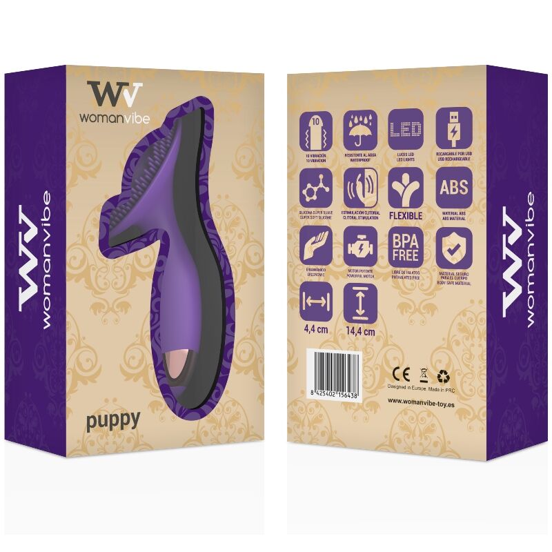 WOMANVIBE - PUPPY STIMULATOR AUFLADBARES SILIKON – Bild 2