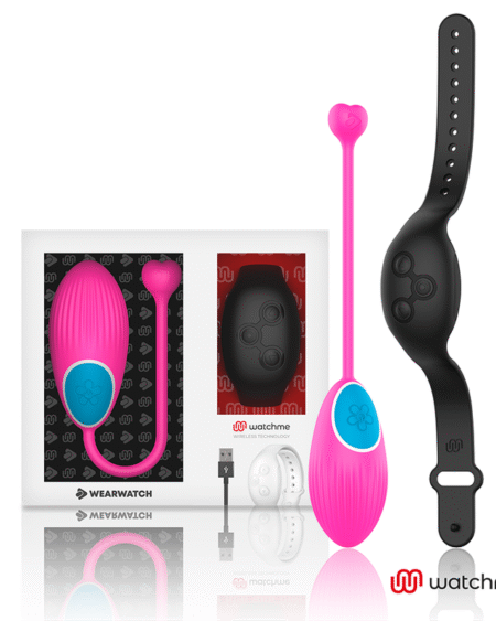 WEARWATCH - WATCHME-TECHNOLOGIE FERNBEDIENUNG EGG FUCHSIA / JET