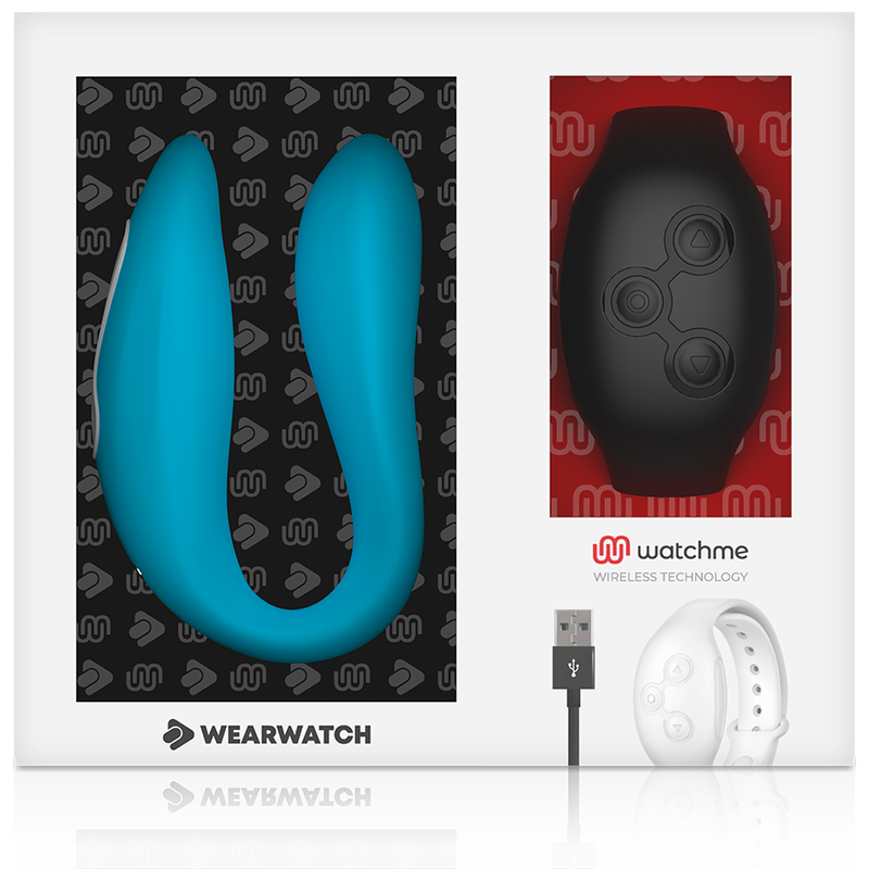WEARWATCH - WATCHME DUAL TECHNOLOGY VIBRATOR INDIGO / JET – Bild 7