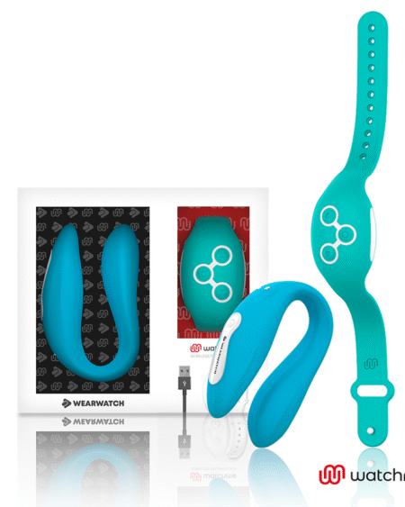 WEARWATCH - DUAL-TECHNOLOGIE-WATCHME-VIBRATOR INDIGO/MEERWASSER