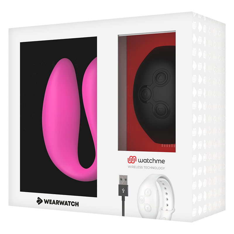 WEARWATCH - WATCHME DUAL TECHNOLOGY VIBRATOR FUCHSIA/AZABACHE – Bild 7