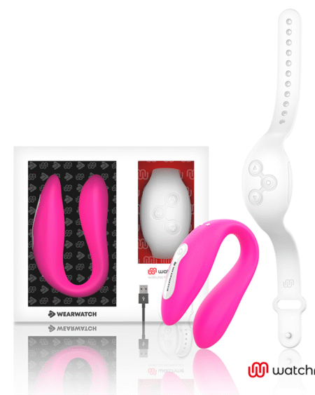WEARWATCH - WATCHME DUAL TECHNOLOGY VIBRATOR FUCHSIA / SNOW
