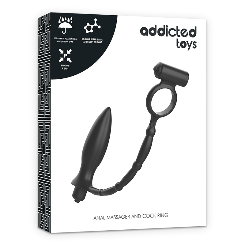 ADDICTED TOYS - ANALPLUG MIT VIBRATIONSRING – Bild 6